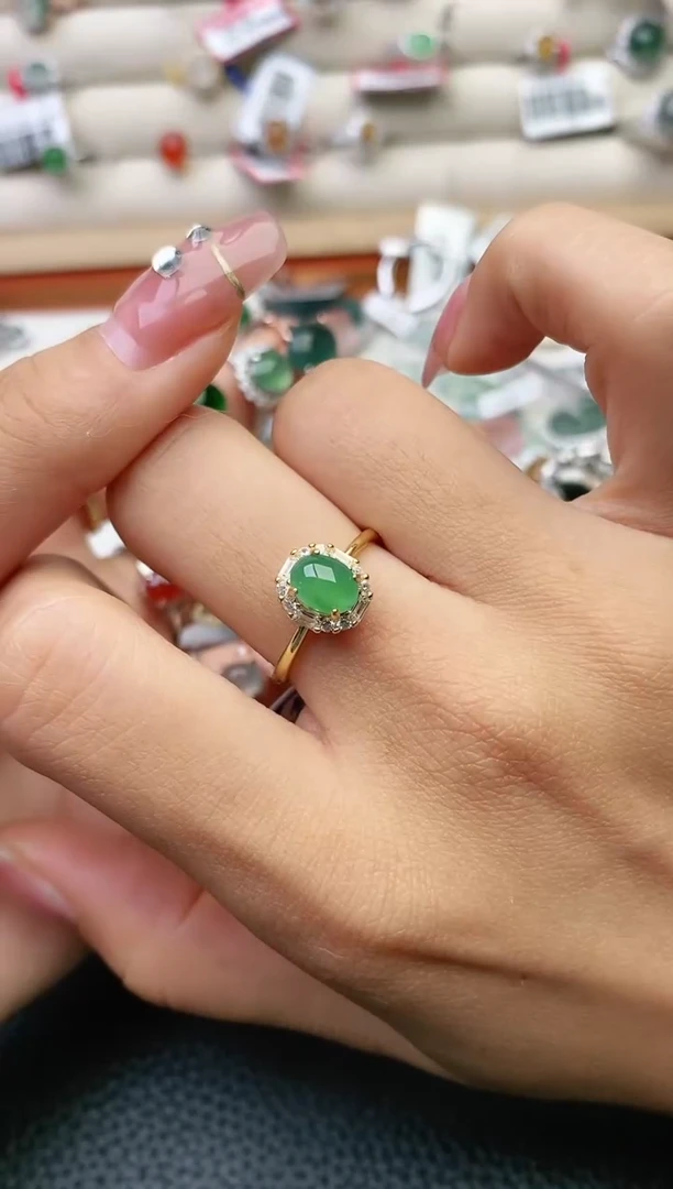 【闪购商品】翡翠戒指未镶嵌12121212