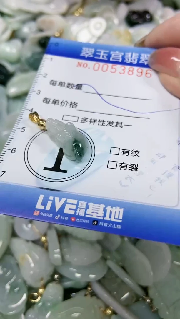 【闪购商品】翡翠颈饰未镶嵌闪购0053896