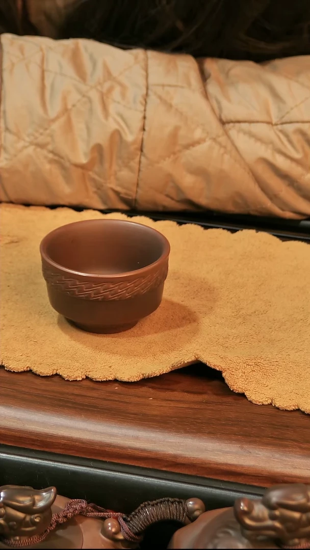 【闪购商品】杯子000001紫陶跳刀杯子拍一发四