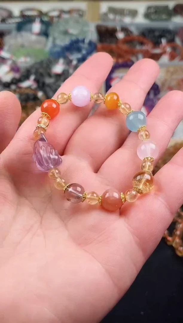 【闪购商品】水晶手链未镶嵌天铭31