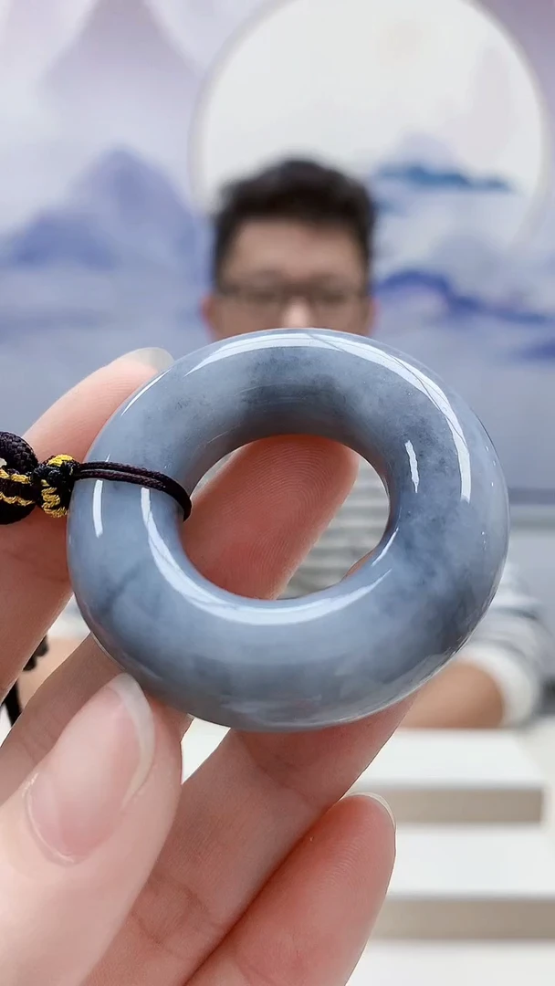 未镶嵌定制翡翠5167ry-毛货挂件70