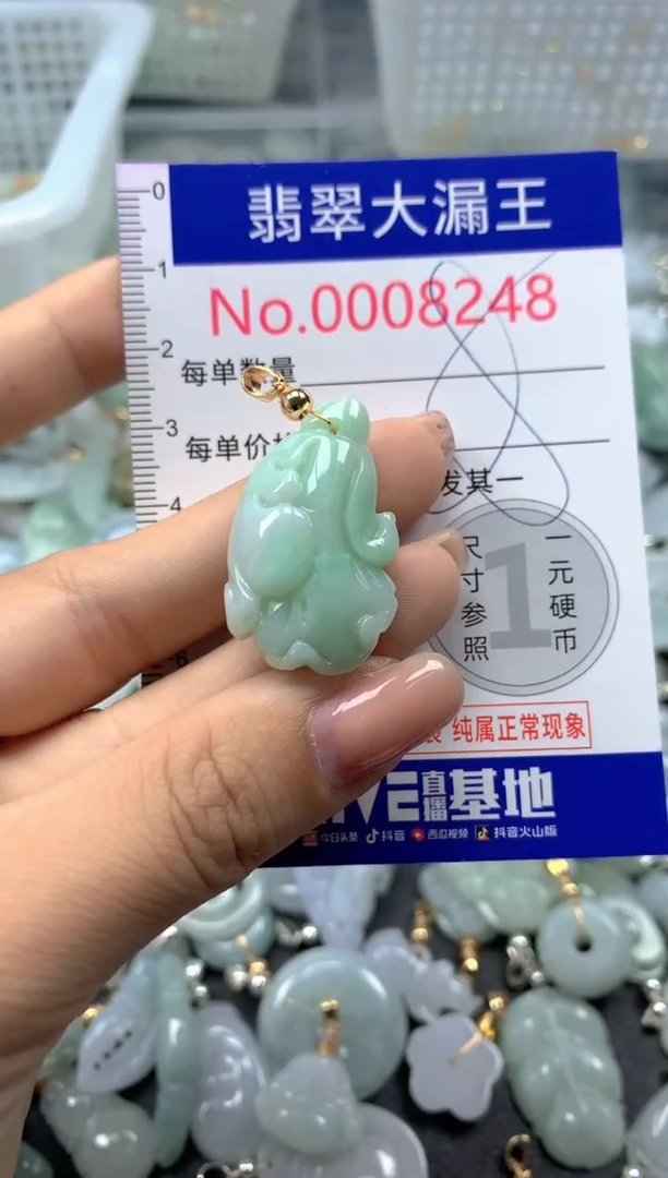 颈饰未镶嵌翡翠8248