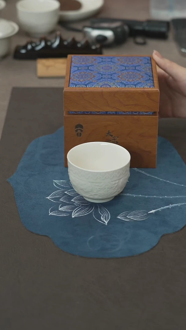 微瑕富贵如意杯不带礼盒