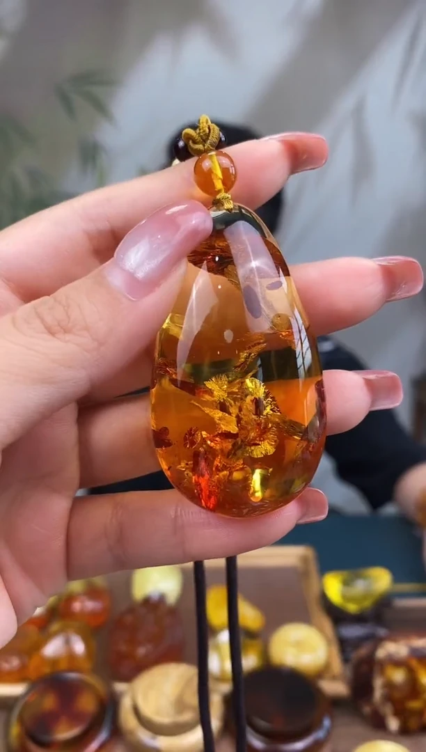 未镶嵌琥珀裸石 基地发货 一物一证 顺丰包邮