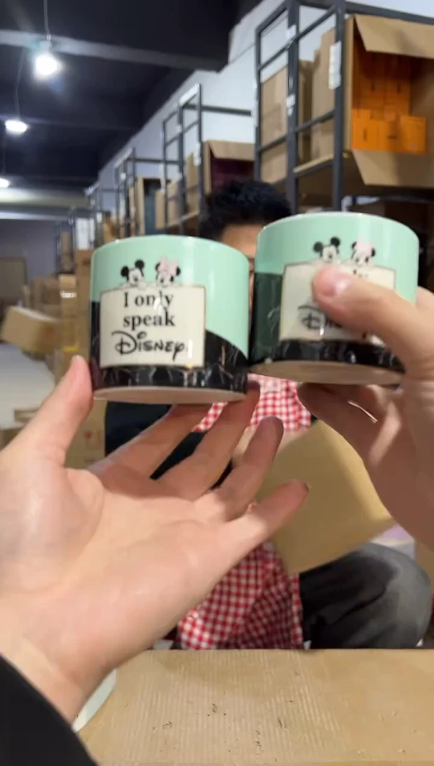 【闪购商品】杯米奇米妮小茶杯一对