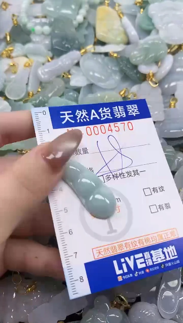 翡翠未镶嵌颈饰天然A货翡翠