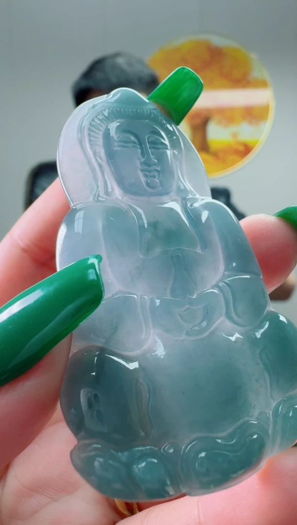 翡翠未镶嵌颈饰多样性随机发其一