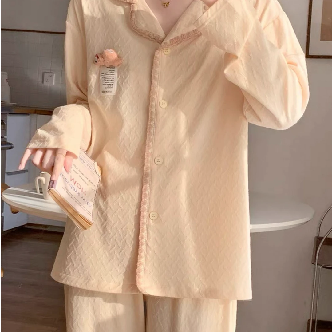 孤品秋冬睡衣家居服