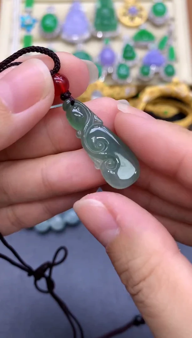 颈饰未镶嵌翡翠3-中国好珍宝