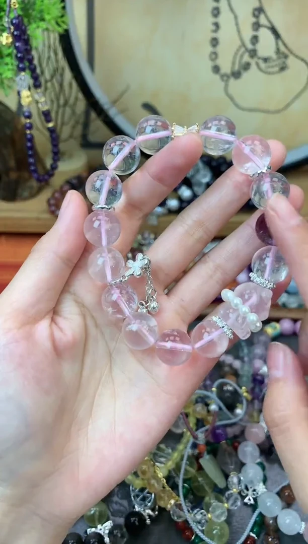 【闪购商品】水晶手链未镶嵌144手串