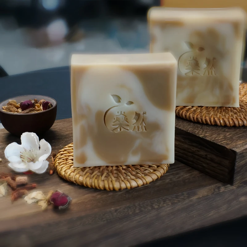 【薄荷皂】沐浴洗澡洗手草本植物萃取冷制手工皂绿色无化学添加肥皂