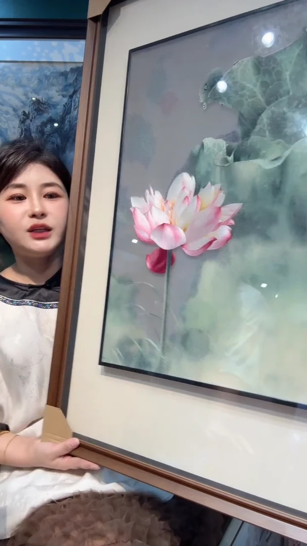 刺绣非遗苏绣手工刺绣单面绣