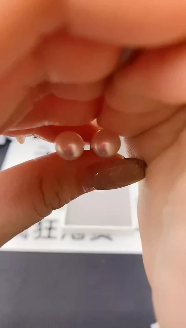 未镶嵌耳饰淡水珍珠ED1070