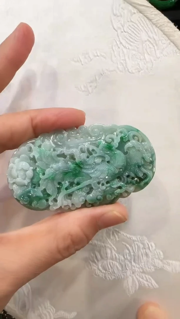 颈饰未镶嵌翡翠国风