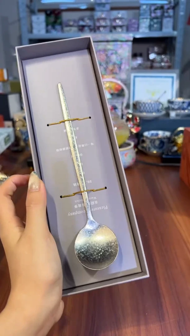 165採光钛勺-银色