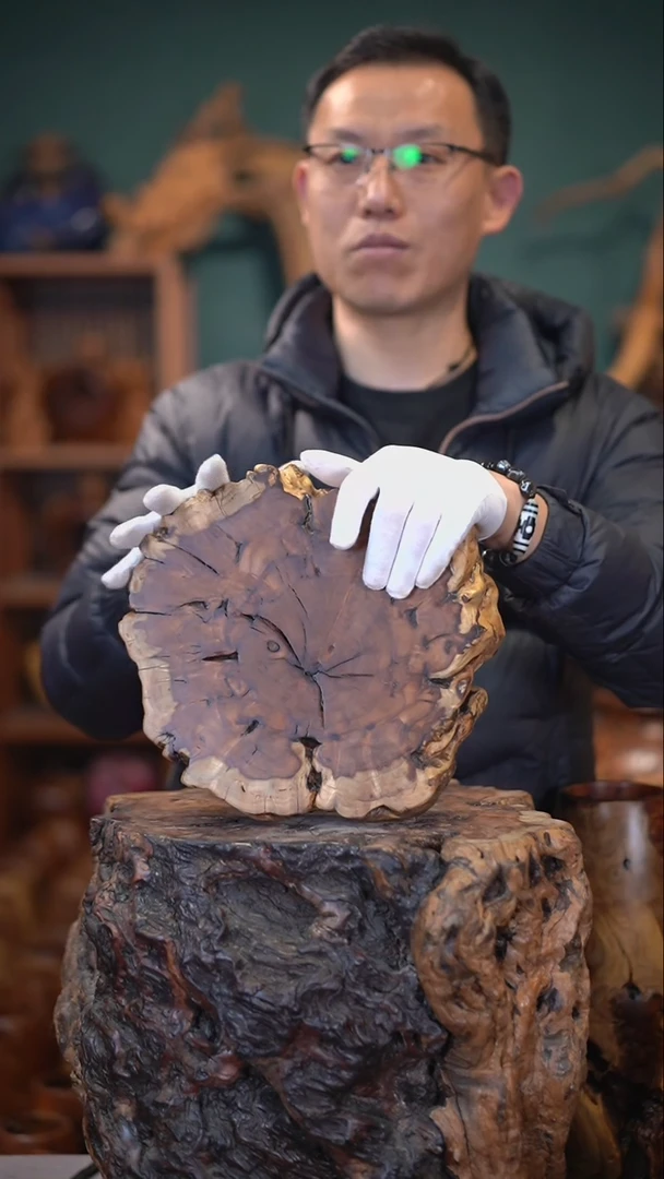 【闪购商品】枣木雷击枣木底座