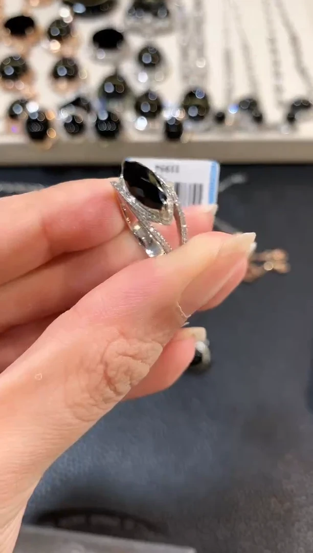 翡翠戒指18K金镶嵌n23   多样性一件发货