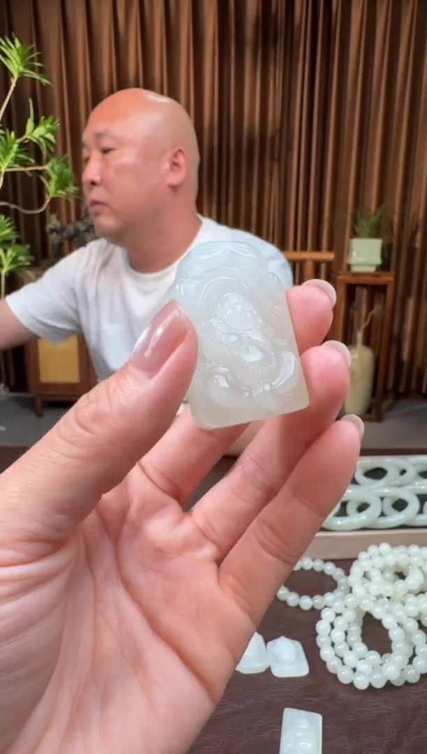 颈饰未镶嵌和田玉127天明9.3多样性拍一发一