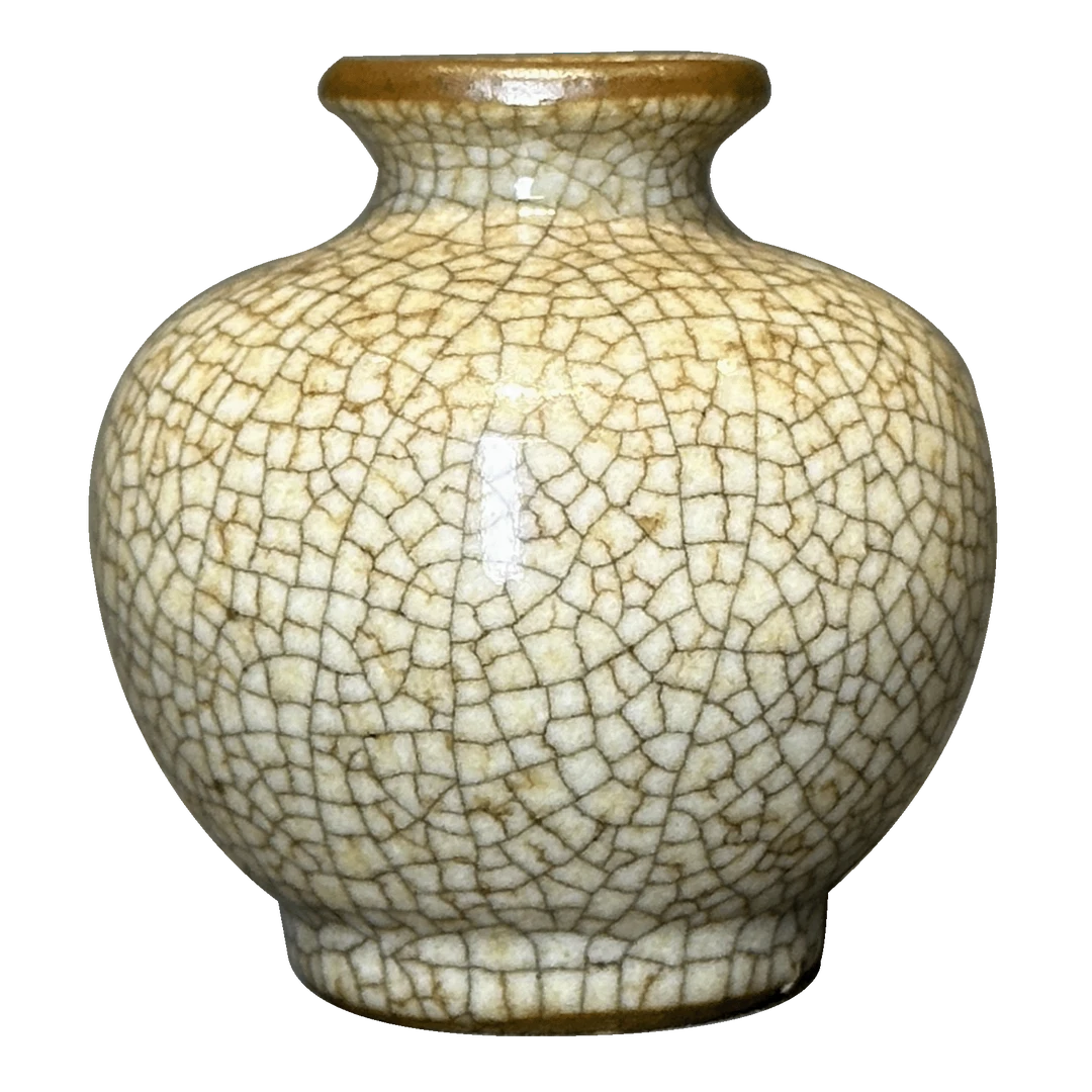 25026339y哥釉石榴樽