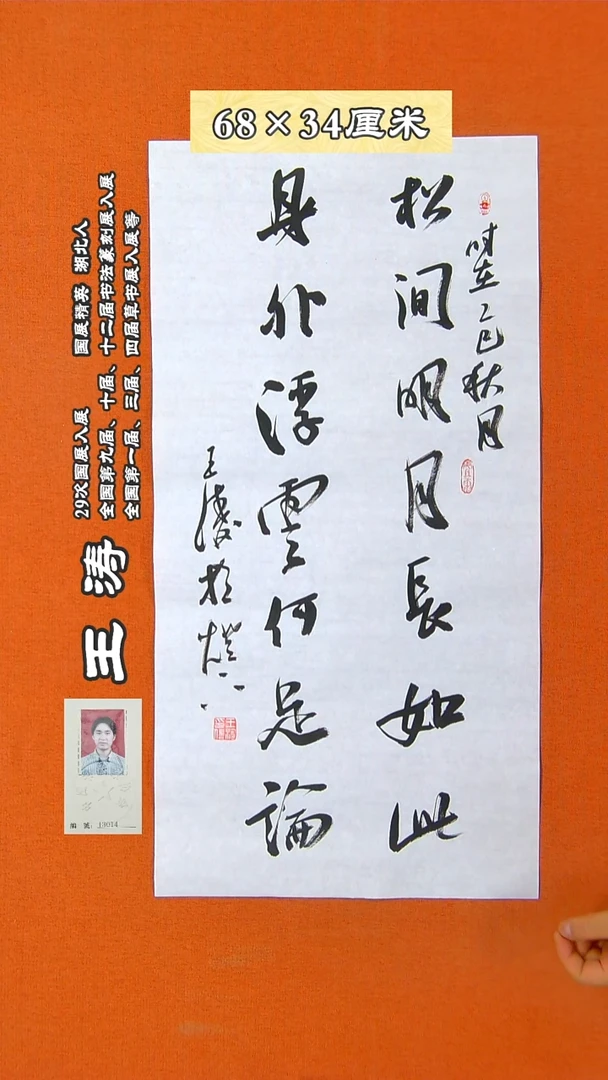 书法200R王涛书法作品