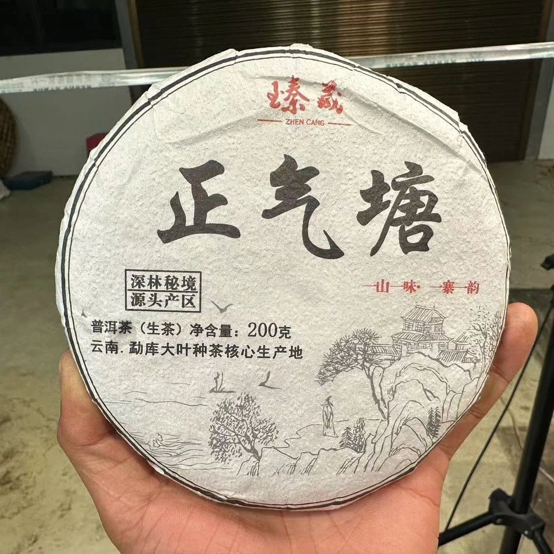 (CN741)ltm/2024年春/正气塘老树纯料/普洱生茶/200g饼
