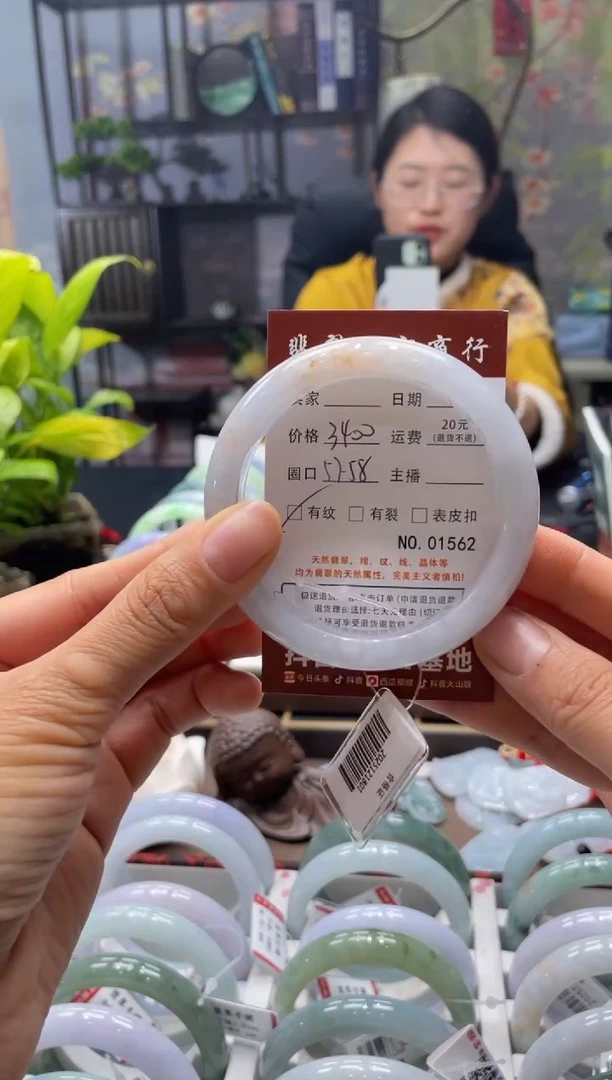 未镶嵌手镯翡翠1562
