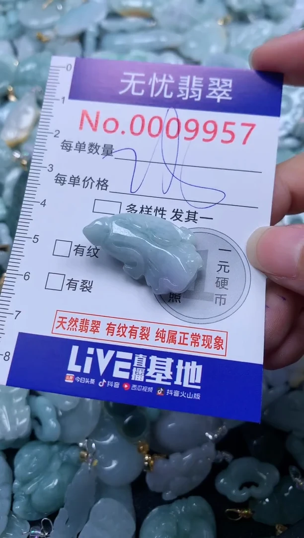 颈饰未镶嵌翡翠9957