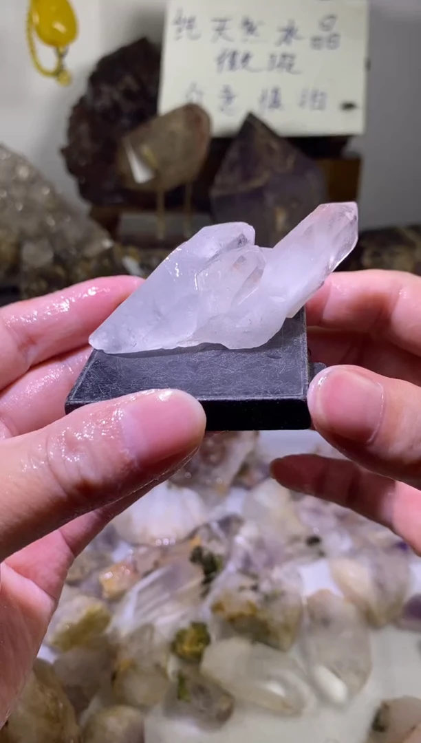 未镶嵌珠宝半成品水晶113号四川超七花园水晶