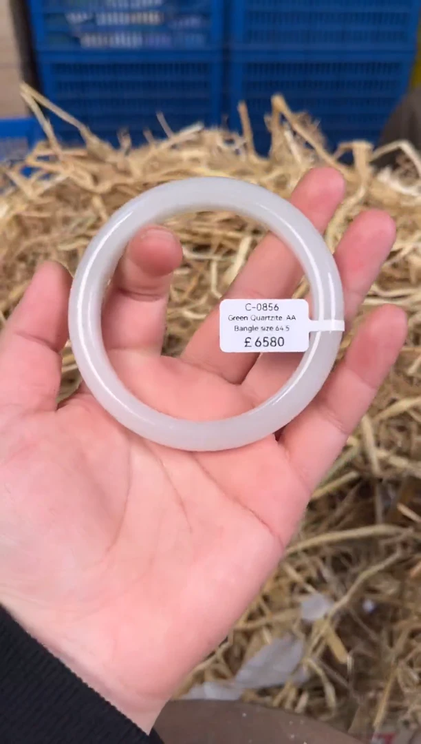 未镶嵌手镯石英质玉C0856