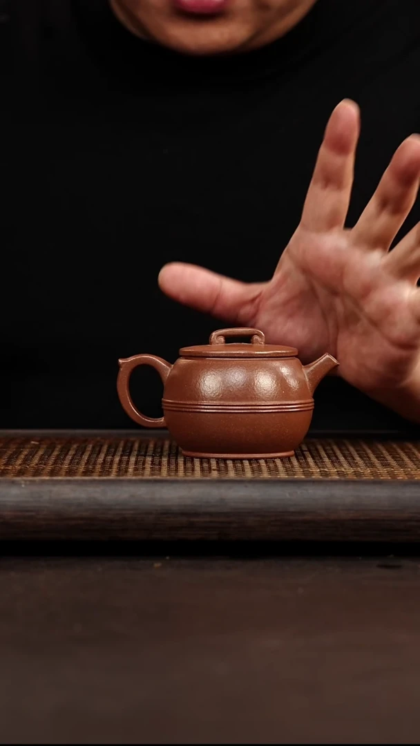 茶壶紫砂宜兴悦茗壶紫砂  老降坡