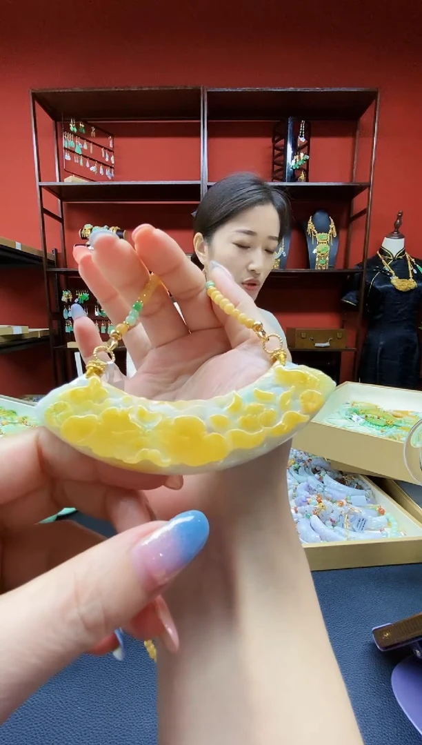 颈饰未镶嵌翡翠翡翠吊坠