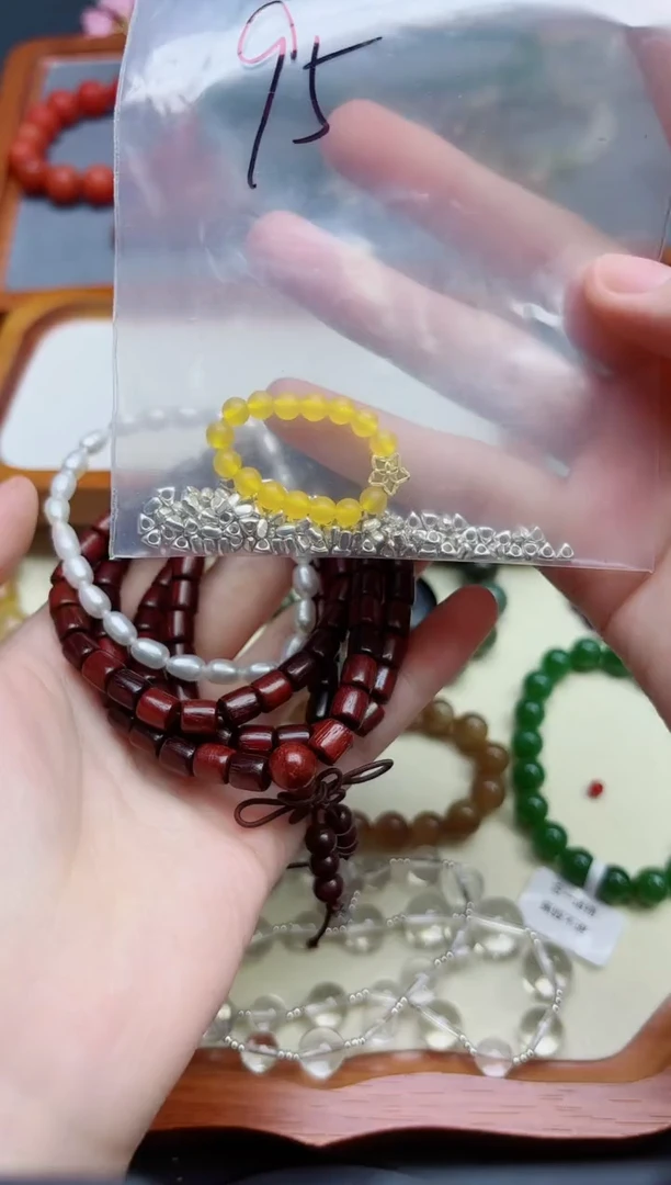 未镶嵌淡水珍珠手串珍珠随型手串套装GW