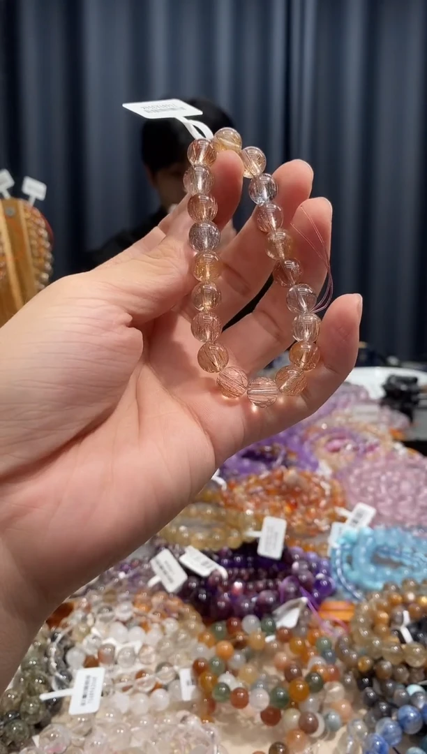 未镶嵌手链水晶彩发