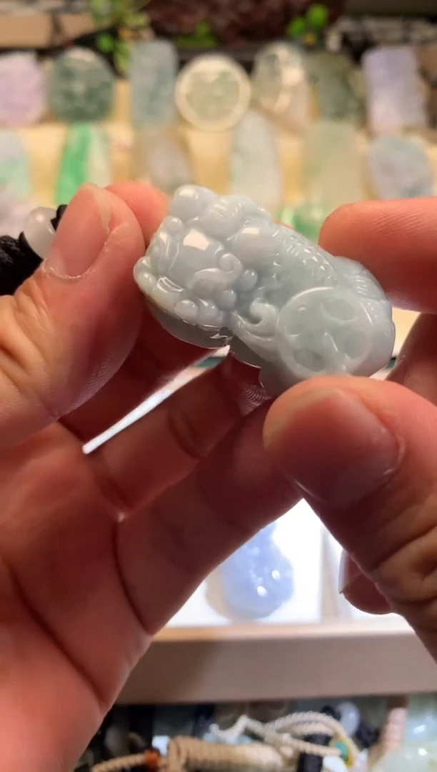 翡翠未镶嵌颈饰7/03/065多样性发其一