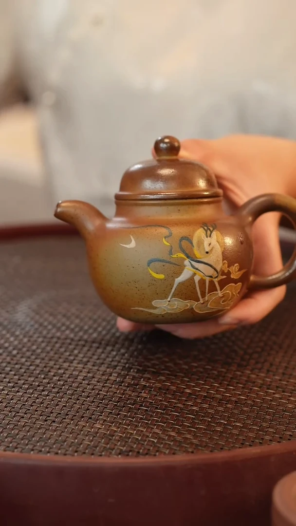 茶壶紫砂原矿手工制作260cc