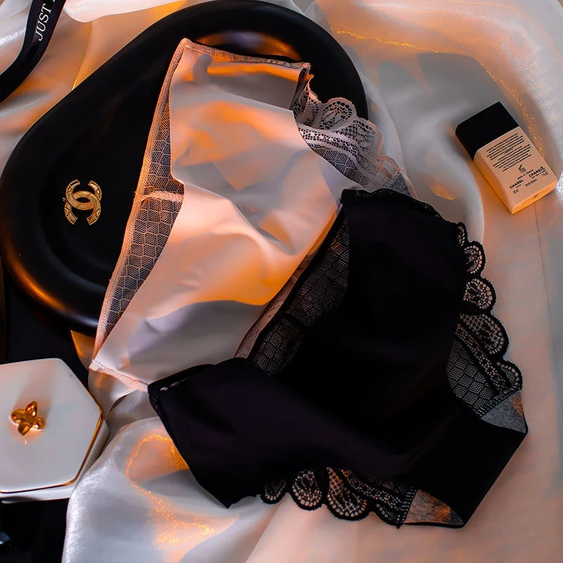 内裤女款爆款2025新款冰丝蕾丝无痕性感少女棉女士性感三角底裤女