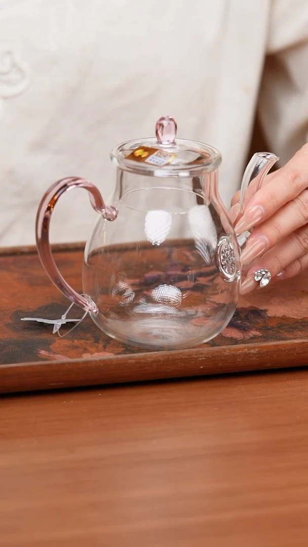 【闪购商品】禾器/晶彩云仕壶/浅粉色/定制版