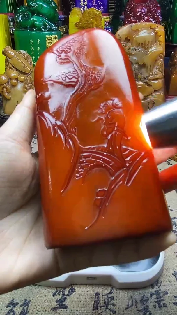 寿山石印石纯天然篆刻石料