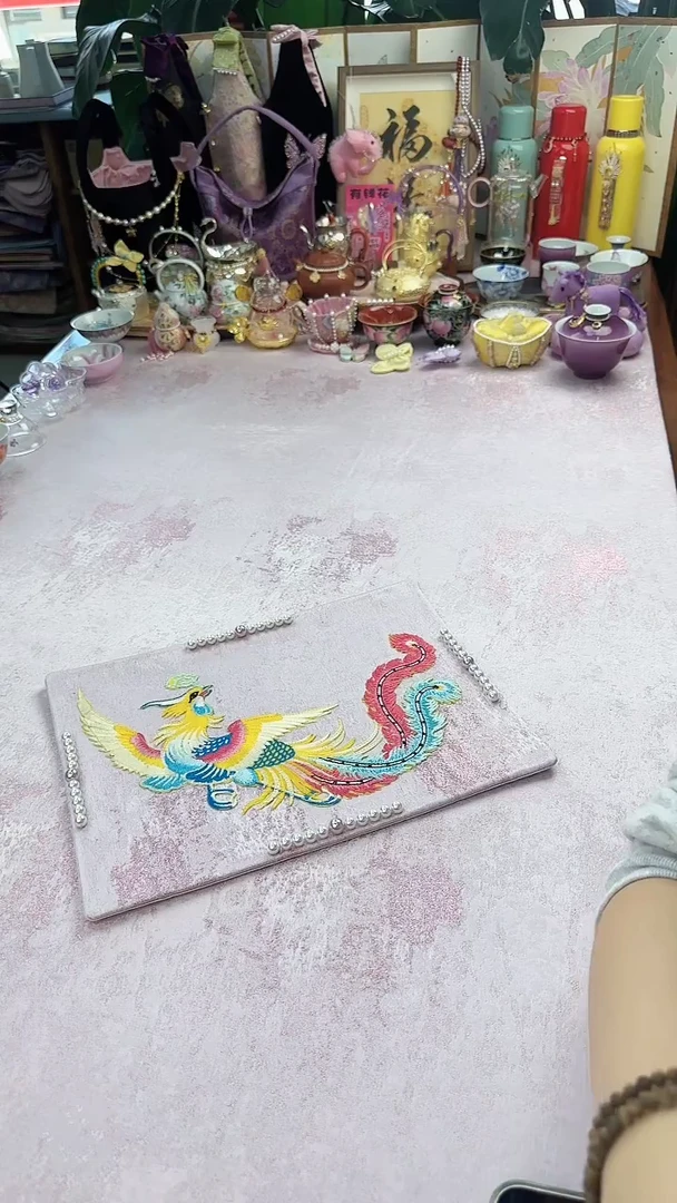 133 粉色凤凰茶席