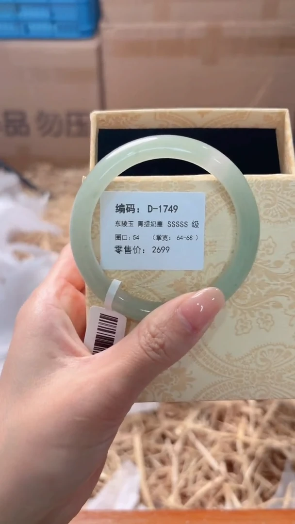 未镶嵌手镯石英质玉D-1749