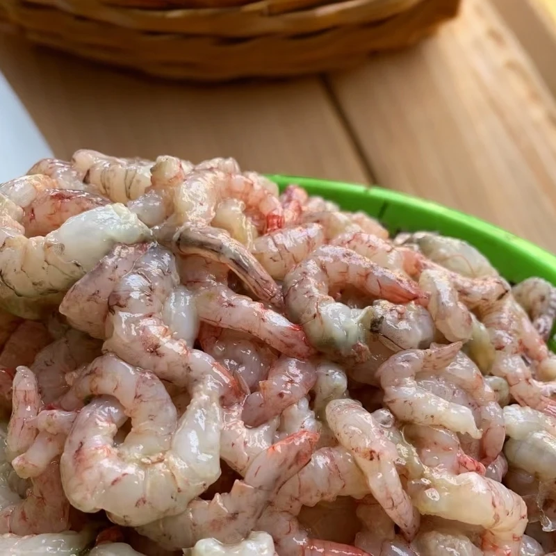 野生樱花虾仁西兰花去壳去虾线可用于炒菜健身包饺子做宝宝辅食