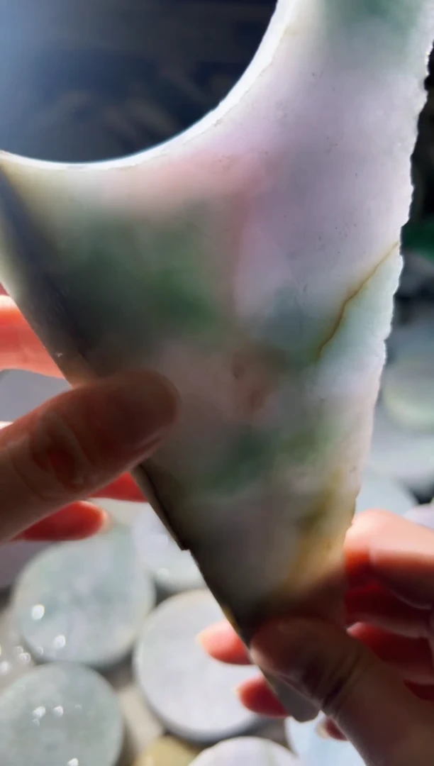 【闪购商品】翡翠颈饰未镶嵌翡翠A货小蒋45
