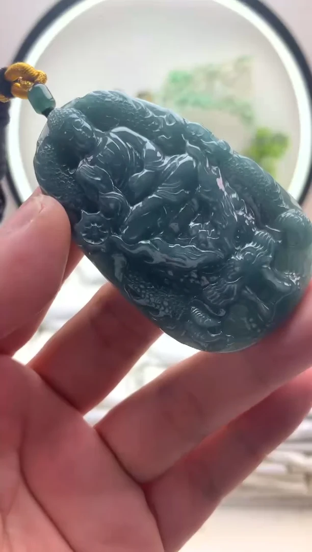 颈饰未镶嵌翡翠阿弥陀佛