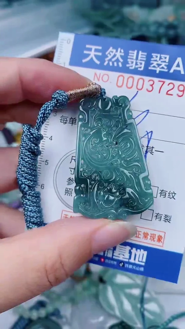 翡翠未镶嵌颈饰00003729