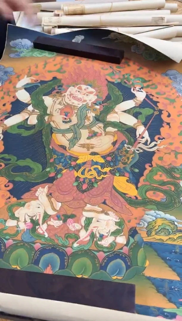 卷轴画彬森文化文化文化AA69