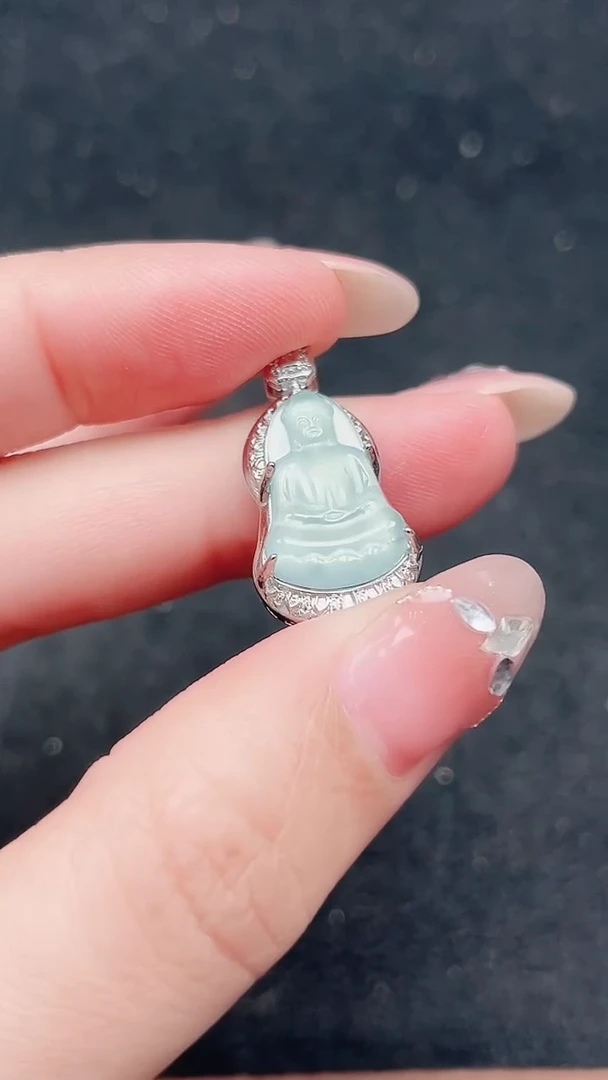 颈饰未镶嵌翡翠天然A货翡翠，保A保真