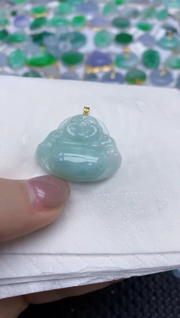 【闪购商品】翡翠颈饰未镶嵌天然翡翠A货