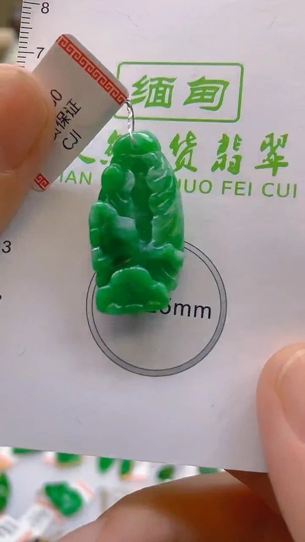翡翠未镶嵌颈饰天然翡翠A货，支持复检