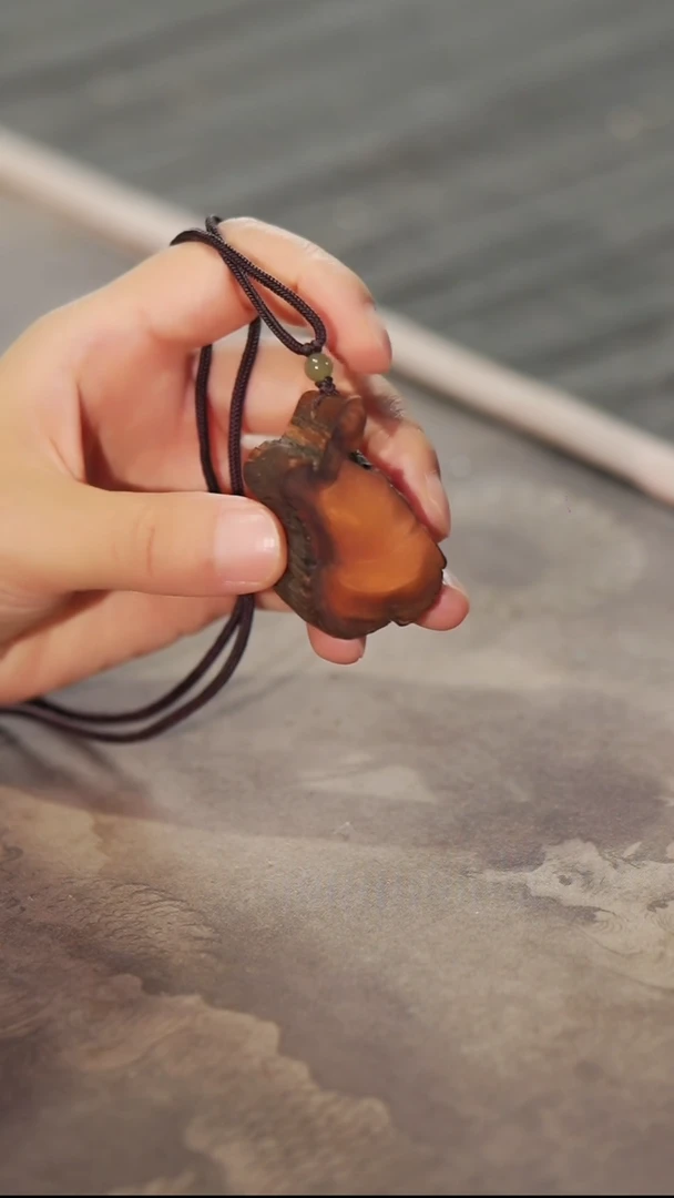 柏木（崖柏）001陈化料香料吊坠