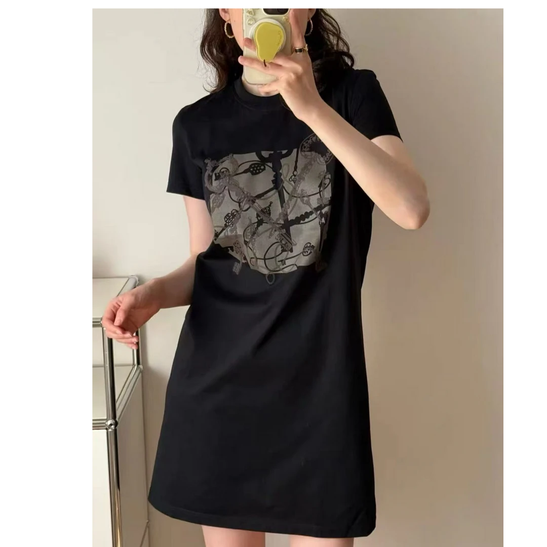 未使用 Hermes/爱马仕 双双臻选/st10196/爱马仕连衣裙/36